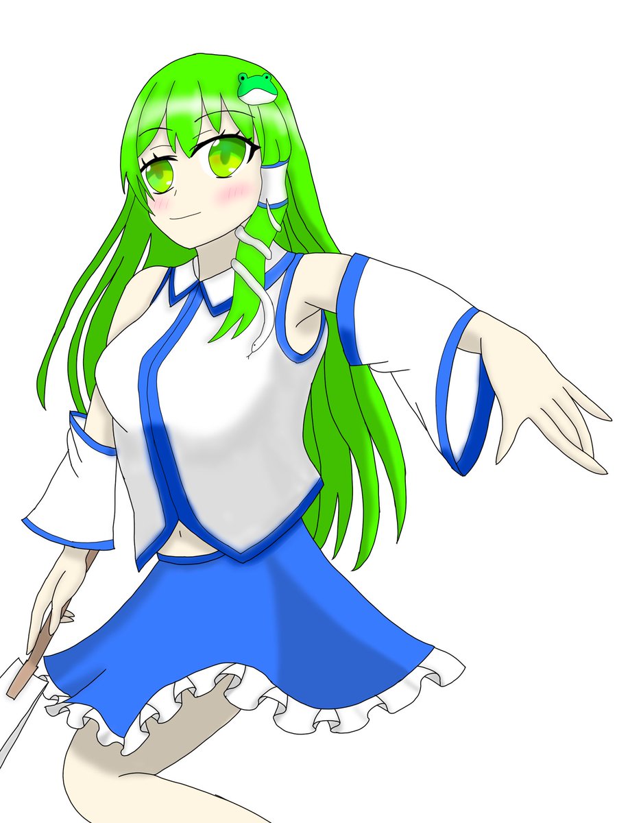 _NORU_28's tweet photo. お絵描き生活18日目
東風谷早苗 https://t.co/aj3QFHBpFP