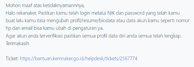 iniacilboy's tweet photo. @xxrainyfairy @KemnakerRI aku gini kaa, tapi NIK, password, dan data lainnya aku udah coba logout login tuh bener semua, crosscheck sampe gumoh juga tetep bener, bingung bgtt https://t.co/lhih3wvYAa