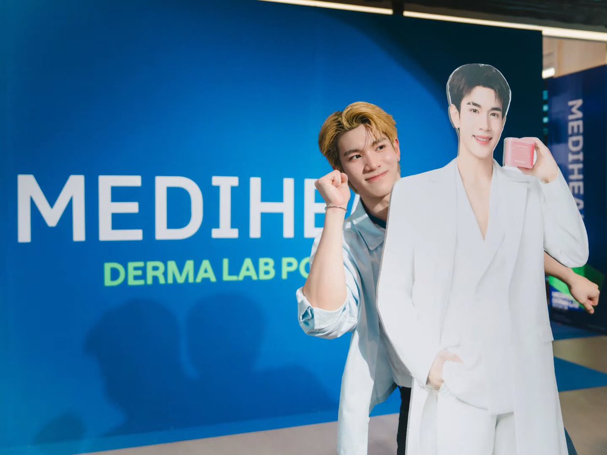 ForSupFourth's tweet photo. A perfect day with MEDIHEAL💙

FOURTH AT MEDIHEAL DERMA LAB 
#MEDIHEALDERMALABxFOURTH 

2026-09-04
[Update IG] fourth.ig 

@tawattannn 
#Fourthnattawat #โฟร์ทณัฐวรรธน์ https://t.co/GLXlCF8Cze