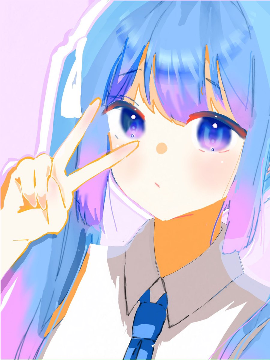 haachiimiitsu's tweet photo. ‼️今なら古参‼️絵描き歴6ヶ月未満のスマホ指描き絵師です‼️
学業が忙しいので最近はらくがき多めです！
気になった人無言フォローで片思い2日です！
 #絵柄が好みって人にフォローされたい
 #絵描きさんと繋がりたい https://t.co/zqabKQEZC4