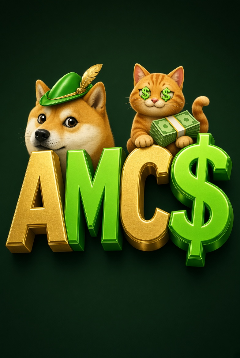 aMemeCash's tweet photo. A Meme Cash. 

Doge smiled. Cat printed. We combined the invoice.  

#AMC $ is here https://t.co/0wKBeM9DpY