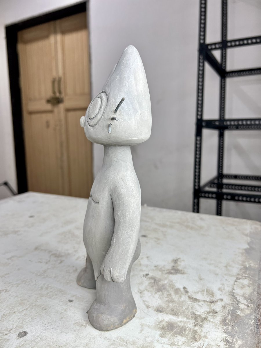 RP_gmi's tweet photo. gcets… clay cets-on-gold:native is all dried up, ready to be painted in Gold ✨ https://t.co/jq4idO18MT
