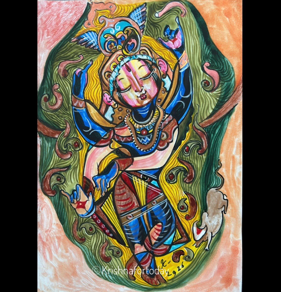 keshav61's tweet photo. Wish you all a happy and joyful Janmashtami #Krishnafortoday https://t.co/BaTTyom7zt