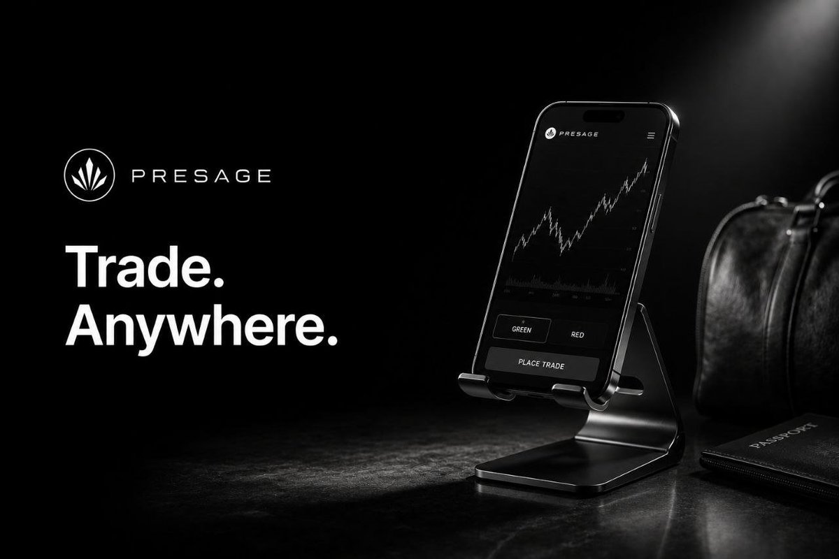 PresageMarket's tweet photo. THE MANIFESTO 

Every day, people make predictions.
AAPL will go up.
NVDA will outperform TSLA.
This token will reach $10M.
This event will happen.
But a prediction is just a prediction until you put conviction behind it.

PRESAGE turns predictions into markets.

Built on Robinhood Chain.
Powered by on chain data.
Resolved by predefined rules.
Markets for what happens next.
$PRSA