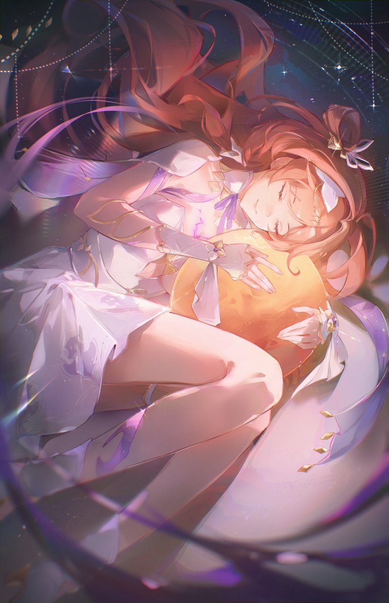HonkaiImpact3rd's tweet photo. Good night, my tiny planet.

Kudos to Captain @Azuria03  for the amazing fanwork!

#HonkaiImpact3rd https://t.co/0qoY6YMEVX