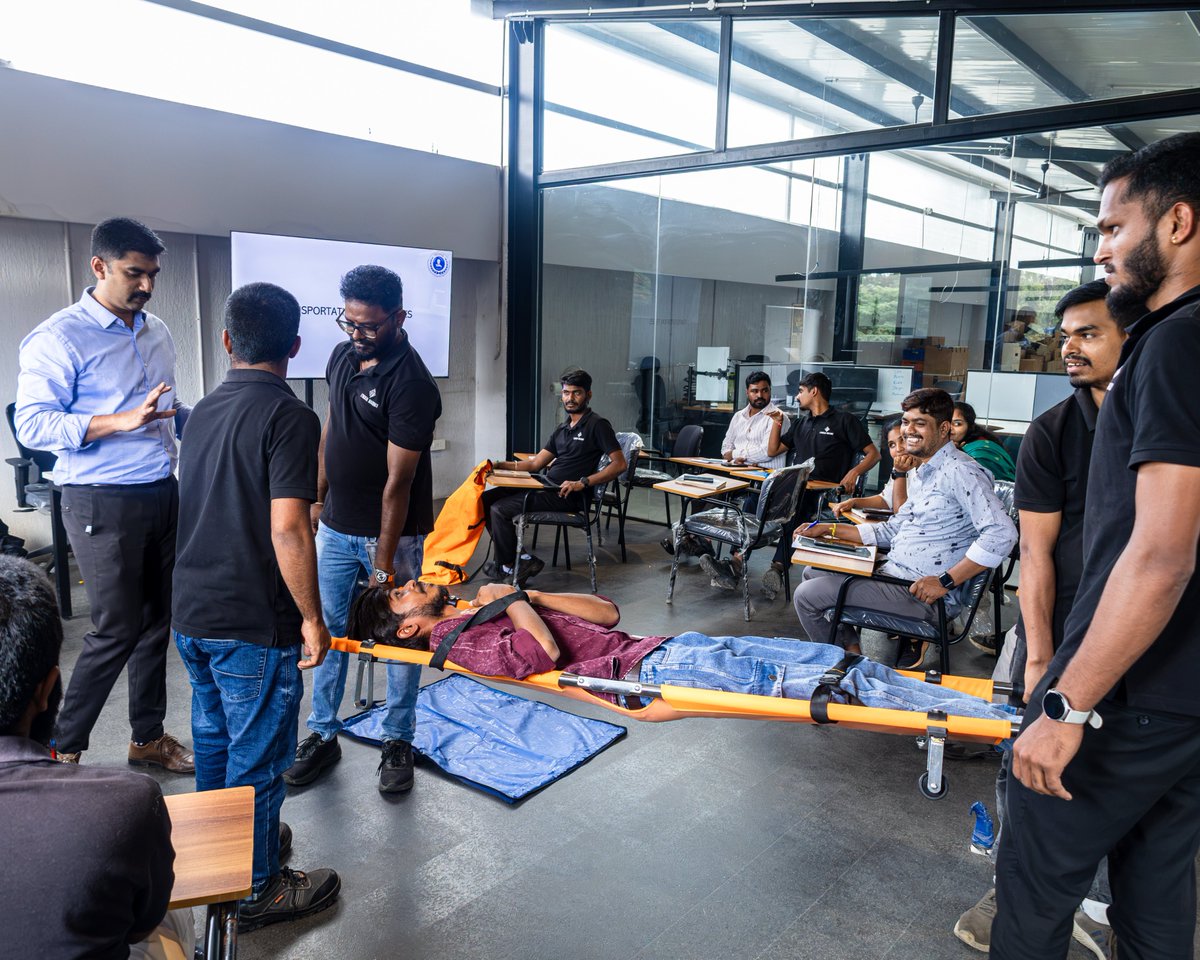 etherealmachine's tweet photo. First aid and CPR training at the factory today.

Our people learned something unrelated to the work they do here. And everything to do with looking after each other.

Now every department has someone who knows what to do in an emergency.

#EtherealMachines #FirstAid #WorkplaceSafety