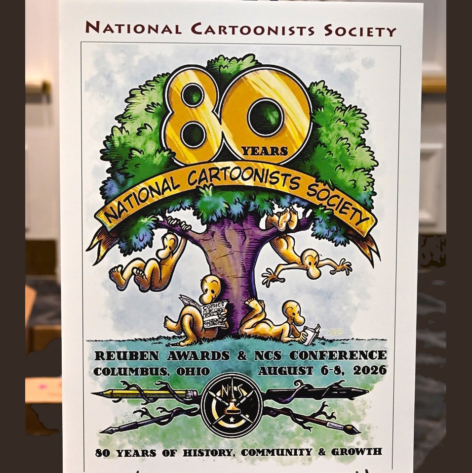 InkWellKids's tweet photo. Some more sweet pics from this year’s #ReubenAwards!🏅We’re proud of the Ink Well Kids volunteers honored this year and always so grateful to be part of this incredibly talented community.
Next year's Reubens and @NatCartoonSoc Conference is in San Diego August 12–14. #cartoon https://t.co/qPCiLmZHaH