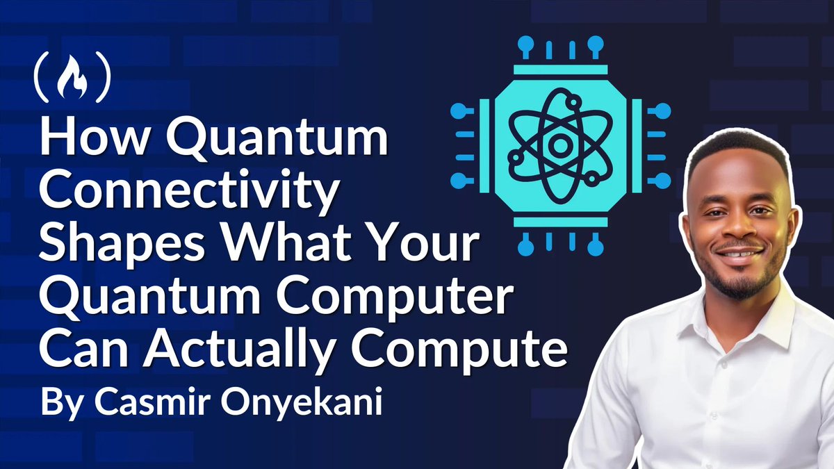 freeCodeCamp's tweet photo. More qubits don’t automatically make a quantum computer more capable. 

In this guide, @casweb_dev explains how hardware topology affects mapping, routing, SWAP gates, circuit depth, and error rates.

You’ll also see how IBM and ZuriQ approach connectivity, and why compilers and hardware-aware algorithms matter.

https://t.co/1pb2gtBdee