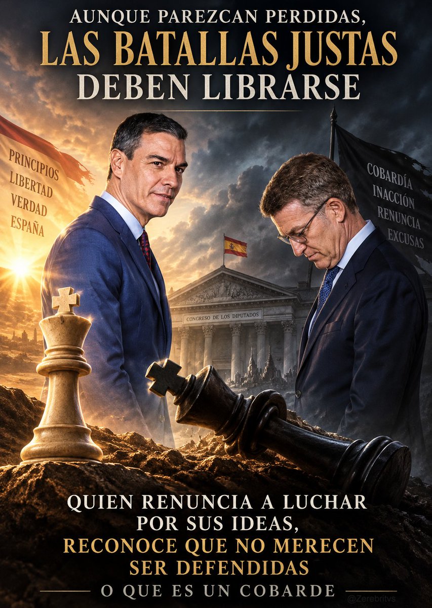 Zerebritvs's tweet photo. Ni artículo 102
Ni Moción de Censura
Ni dejar de asumir su relato
Ni dejar de pactar en Europa
Ni dejar de pactar en España
No es el voto útil
No es hacer oposición
Es vulgar cobardía https://t.co/NCMe3PYwj3