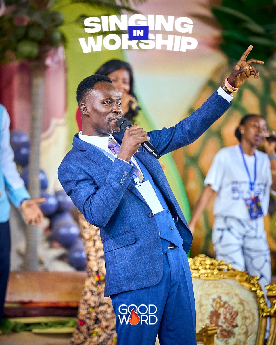 ChristCosmoInc's tweet photo. “Let everything that has breath praise the Lord. Praise the Lord!”
📖 Psalm 150:6

This morning, we lift our voices, we lift our hands, and we give God all the praise! 🙌🏽🔥

#GoodWordCamp2026 
#SingingInWorship https://t.co/5eyqXFhS84