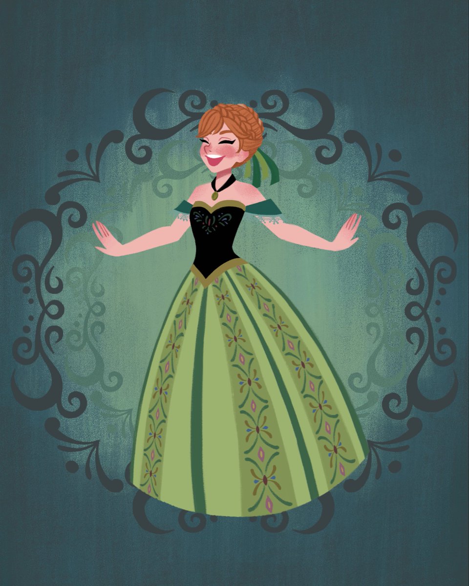 Anna022611's tweet photo. FROZEN𓂃𓈒 ❅ *
 #frozen  #elsa   #anna  #disney  #disneyfunart  #characterart https://t.co/f3YLookXzm