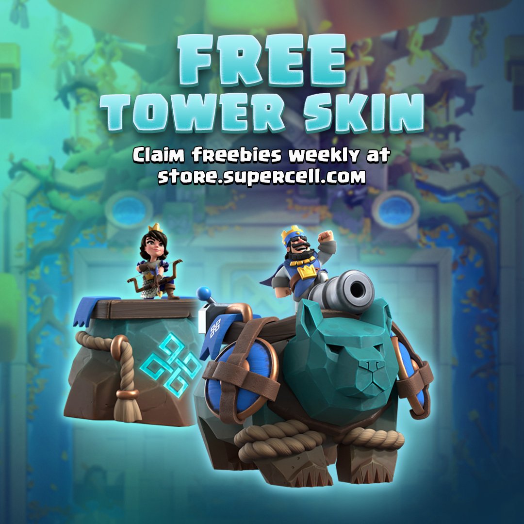 RealAnubisCR's tweet photo. 🎁 FREE Viking Rune Tower is now available in Clash Royale! 🏰🔥

📱 How to claim:
1️⃣ Visit: https://t.co/y9RKnPWrH1
2️⃣ Sign in to your account.
3️⃣ Find the FREE Viking Rune Tower.
4️⃣ Tap Claim, the tower will be added to your account instantly

⏳ Available for a limited time 🔥 https://t.co/z2eYzB7pkY