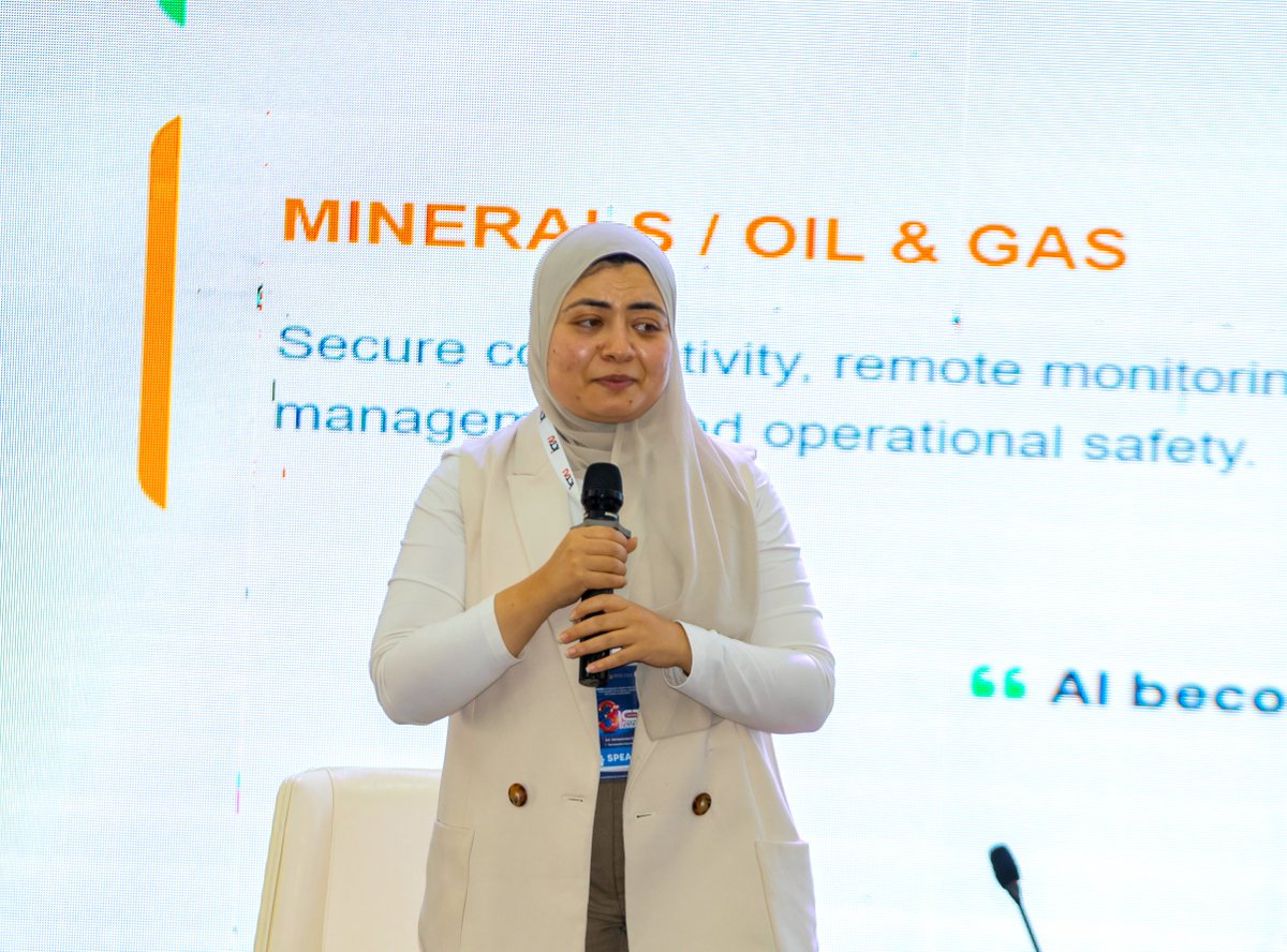ICTAUg's tweet photo. Aya Hesham,  of LusakaTelecom Solutions, brought the conversation down to what will make Uganda’s AI ambitions possible: infrastructure and people. 

She highlighted the need for reliable connectivity, fibre networks, data centres and sustainable energy to support AI at scale, while championing a “Ugandan talent first” approach through training, certification and upskilling local professionals. 

From agriculture and healthcare to education and ICT, she underscored the potential of AI to strengthen Uganda’s key sectors but stressed that adoption must be purposeful, practical and backed by the right foundations, not simply another box to tick.

#NationalICTSummit