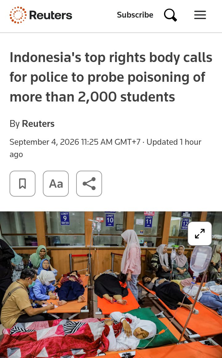 NayDonuts's tweet photo. HIPERBOLA DI PANGGUNG DUNIA!

Mau pamer ke Putin, malah ditampar fakta sama media asing.

Investor Rusia bakal mikir deh mau modalin proyek pangan yg manajemen higienisnya kualitas amatiran 🥱 https://t.co/NMtL28qjKu