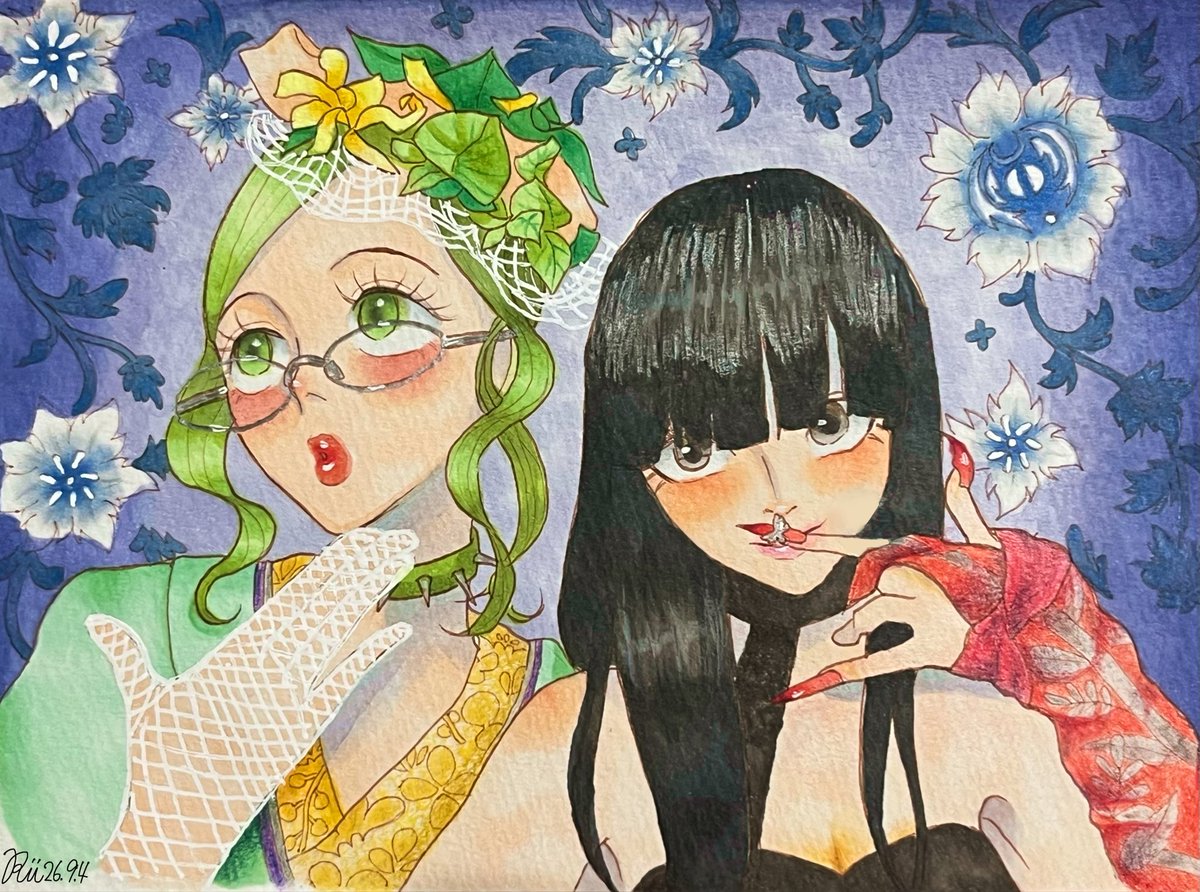 riri_rururu_474's tweet photo. 💚💜
#TAKARA #Timeismoney #copic https://t.co/ydSFkWO3yu