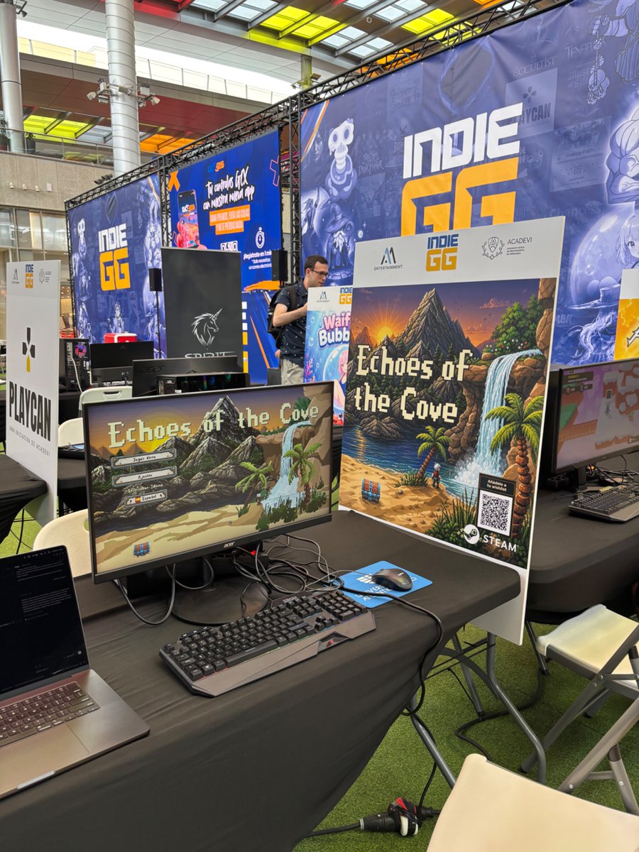 EchoesOfTheCove's tweet photo. Come say Hi! #gcxp26 #indiegg https://t.co/JsqJyGrb6i