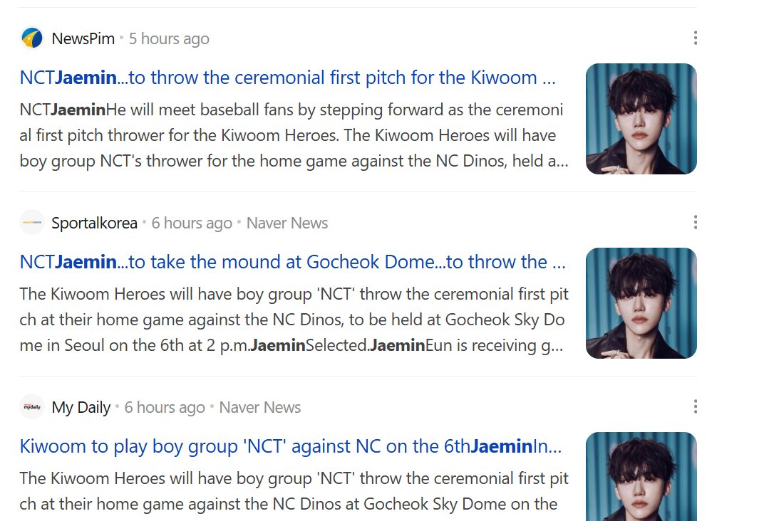 jaemtier's tweet photo. i don’t know much about baseball tbh but i think the exposure jaemin is getting from this is really good and seeing both jaemin fans and baseball fans respond so positively makes me pretty happy too, so i honestly don’t have much else to say lol https://t.co/J2VAp9bkWq