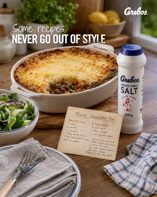 Cerebos_SA's tweet photo. Some recipes are measured with cups.
Others are measured with memories.
Tell us about the dish that's been passed down through generations in your family. ๐
Share your family favourite below.
#Cerebos #GenerationsOfGoodness #FamilyRecipes https://t.co/6fuWTU0EN3