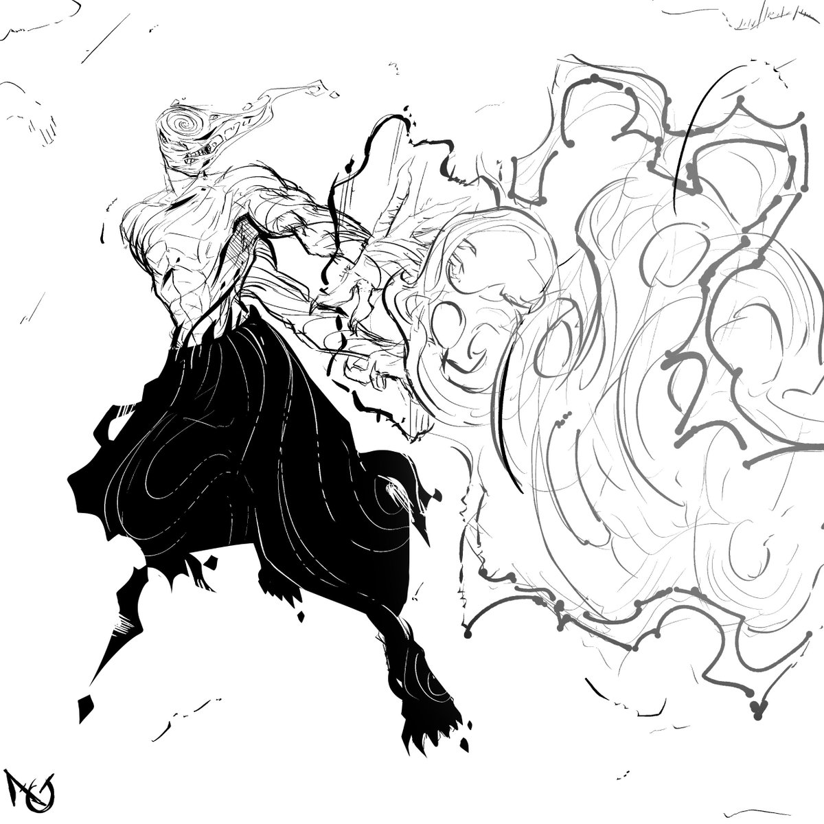 AnGREY_21's tweet photo. Quick Cursed Spirit Concept:

Arashi, the fourth actual Disaster Curse

It integrates into my Fujiwara Dynasty AU https://t.co/sgeVOJA8y3