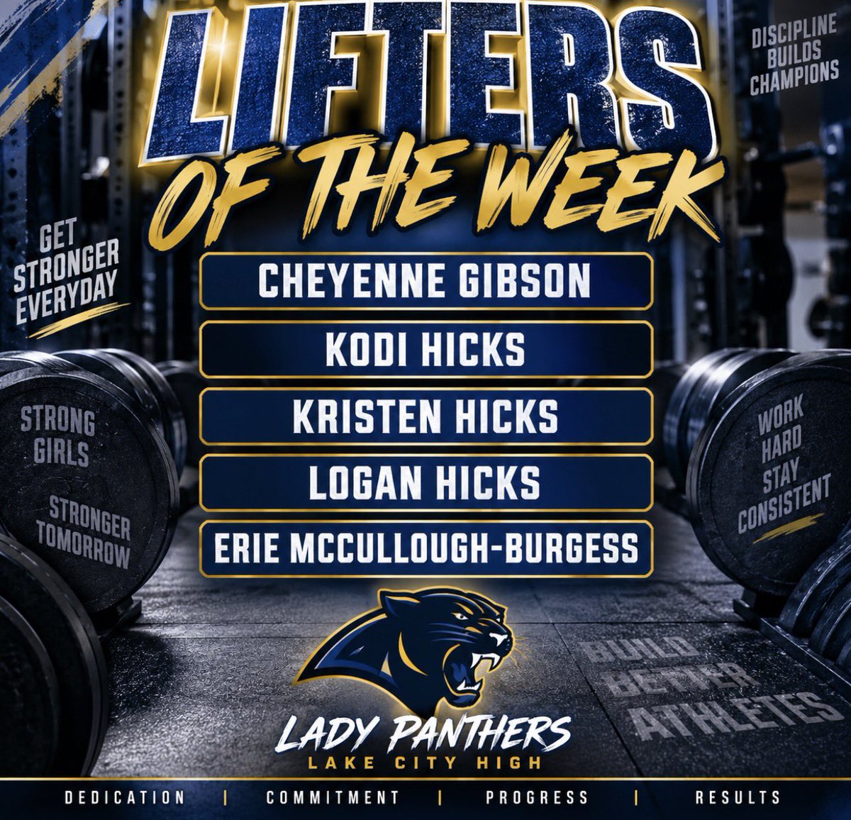 LC__Panthers's tweet photo. Congratulations LADIES 🔥 https://t.co/k8mxDboBrW