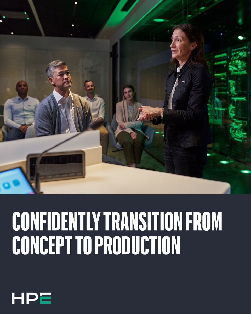 annarawska5's tweet photo. 95% of enterprises get zero return on GenAI investment. 

Learn how the HPE AI factory in Grenoble, France, helps enterprises drive their AI initiatives from pilot to production.

Read the brochure to learn more: https://t.co/CKbQWUChu8 https://t.co/WEJKGoaMzV