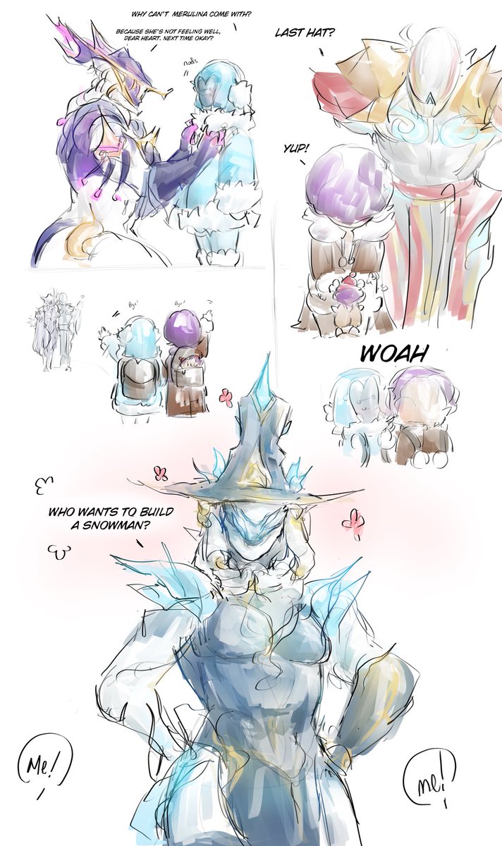 Akylloz's tweet photo. I legit have no experience with comic strips so bare with me

(Was gonna not draw today but Narin came soooo)

#warframe https://t.co/LIq5nwFKT9