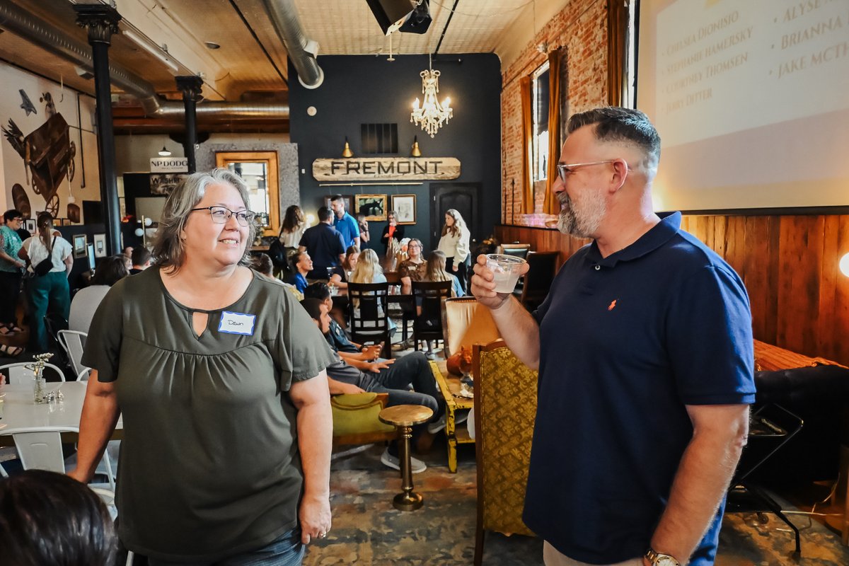 MidlandU's tweet photo. It was wonderful seeing our faculty and staff come together last night for our Back to School Social—a great way to kick off the academic year!

Now, it’s time to enjoy a well-deserved long weekend. Happy Labor Day weekend, Warriors!💙🧡 https://t.co/v1kuXtO6xD