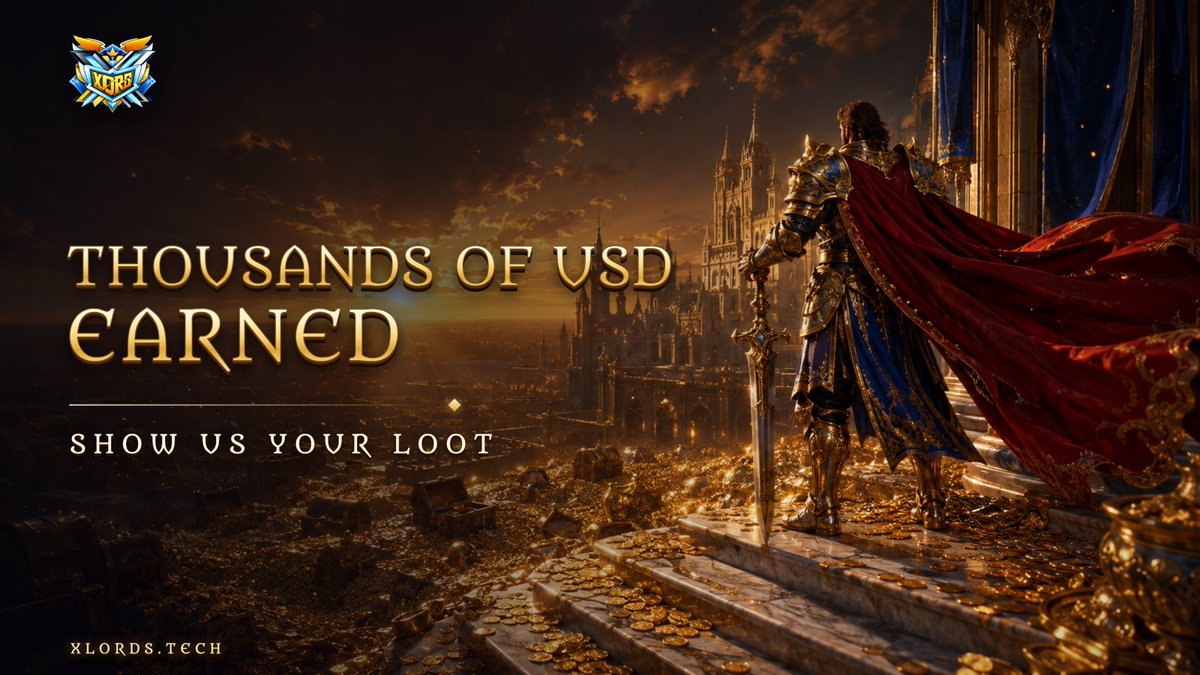 xlords_tech's tweet photo. 💰 Thousands of USD earned in XLords — and counting.

Lords, how much have YOU made?

Drop your XLords earnings screenshot below 👇

We’ll pick several players and send them an instant in-game reward.

Show the kingdom what you’ve earned. ⚔️ https://t.co/LQrRhtYdOy