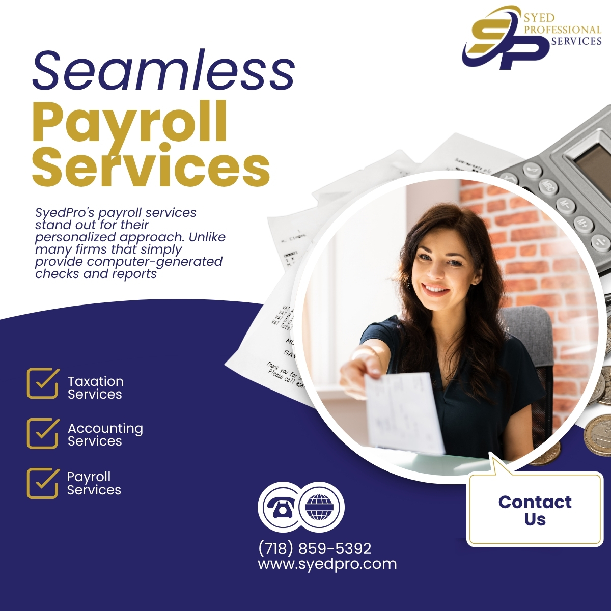 InfoSyedpro's tweet photo. Managing payroll, tax withholdings, and compliance can quickly drain time away from core business growth. When payroll errors or tax filing deadlines build up, business owners face unnecessary stress and costly compliance penalties. https://t.co/kYeW1xioRr