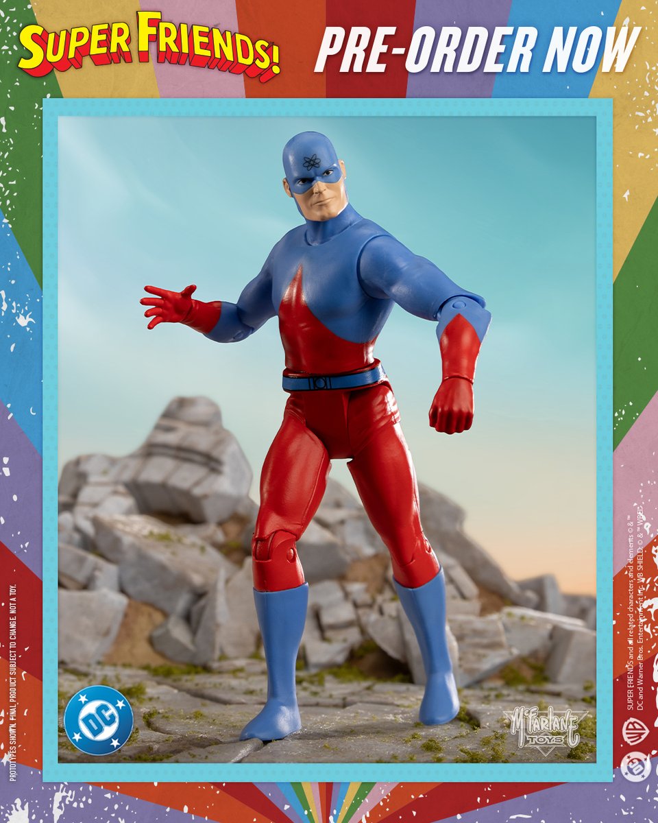 mcfarlanetoys's tweet photo. The Atom™ based on the Super Friends™ show is available for pre-order NOW at select retailers! ➡️ https://t.co/yoHoNg8gFX
6" action figure includes Justice League radio and art card.
#McFarlaneToys #DCRetro #SuperFriends #TheAtom https://t.co/oDBRRwjRDu