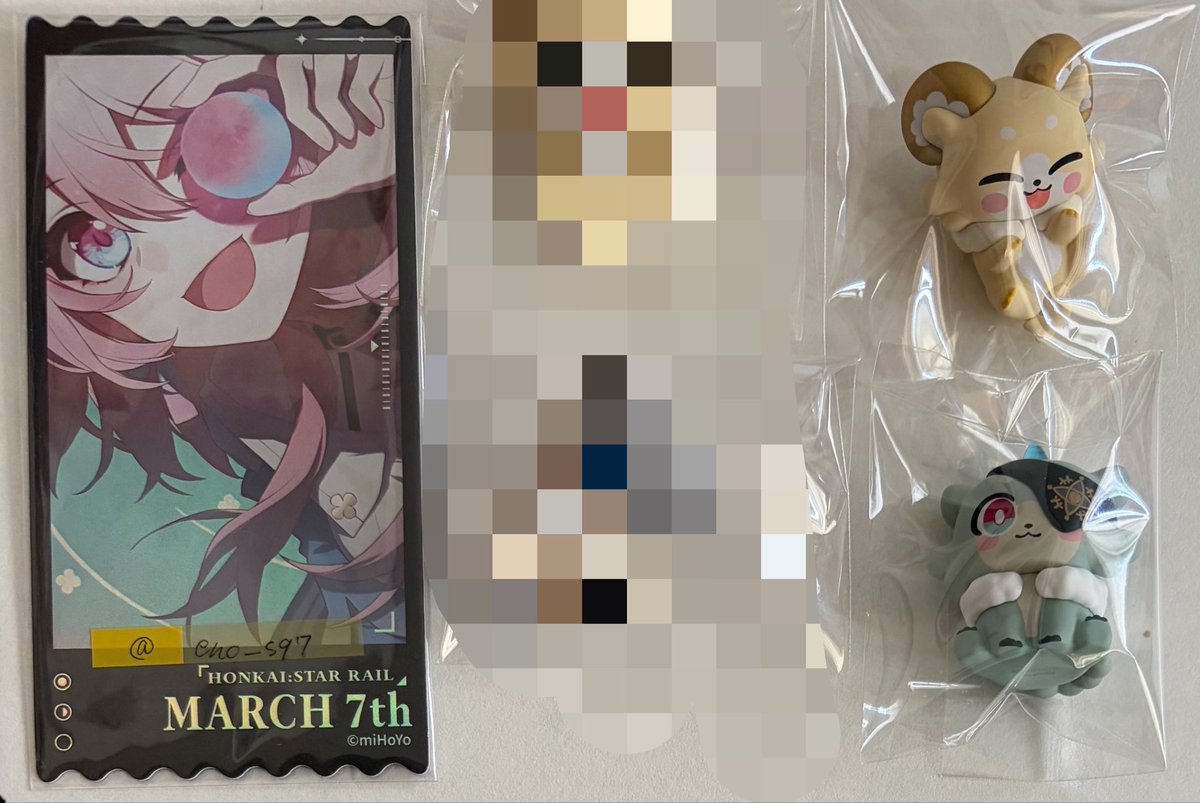 eno_s97's tweet photo. 【交換 譲渡 買取】崩壊スターレイル　スタレ ガオガオシリーズ キメラ ミニフィギュア

譲:アグライア、アナイクス

求:定価+送料

アナイクスはアグライア含むお取引のみ

お気軽にお声掛けください https://t.co/X6j9DDyVBA