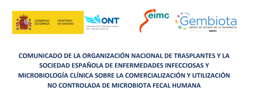 SEIMC_'s tweet photo. 🚨Comunicado @ONT_esp  y @GEMBIOTA_SEIMC -@SEIMC_ alertan sobre un preparado que proceda de materia fecal humana y se presente como “natural” NO significa que sea seguro
https://t.co/soeefjud1i https://t.co/aJnG0rgQYb
