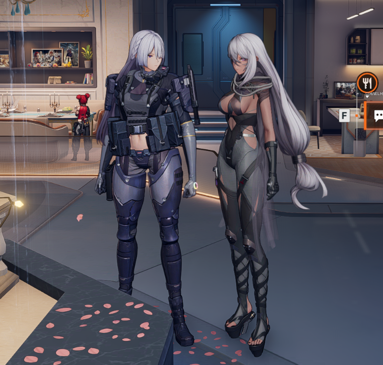 slav9724's tweet photo. despite those goofy ahh heels Nemesis Gnosis is stil a bit shorter than Voymastina

ma waif is still height mogging https://t.co/tRgB4ERmCe