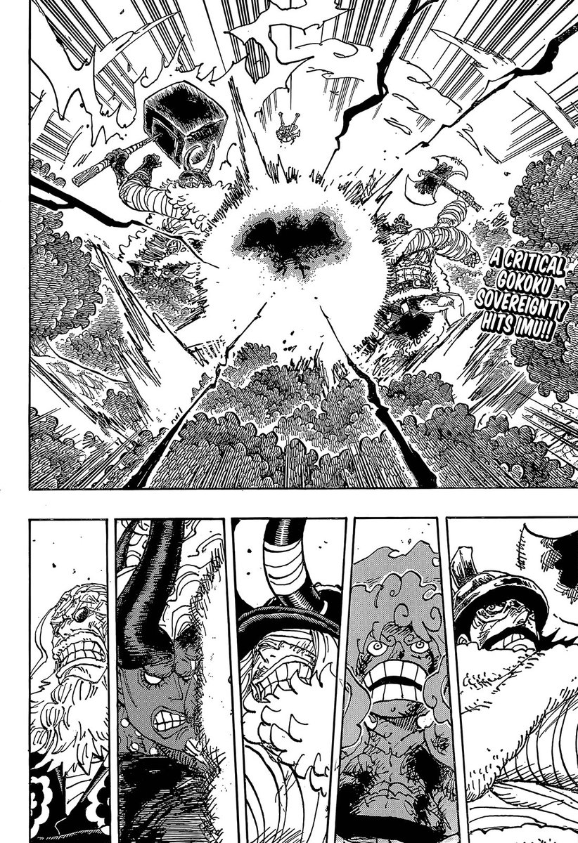 RonnieTour23129's tweet photo. #ONEPIECE1192 Yo is nobody talking about how Imu looks like a parrot here. Swear he's got a beak and all 😅 https://t.co/Cfv7DsMP8d