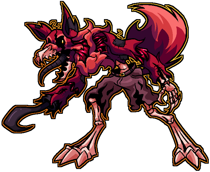 Toxitr0n's tweet photo. ❤️ Nightmare Foxy! 🧡

#fnaf #fnaffanart https://t.co/hmphoimMNx