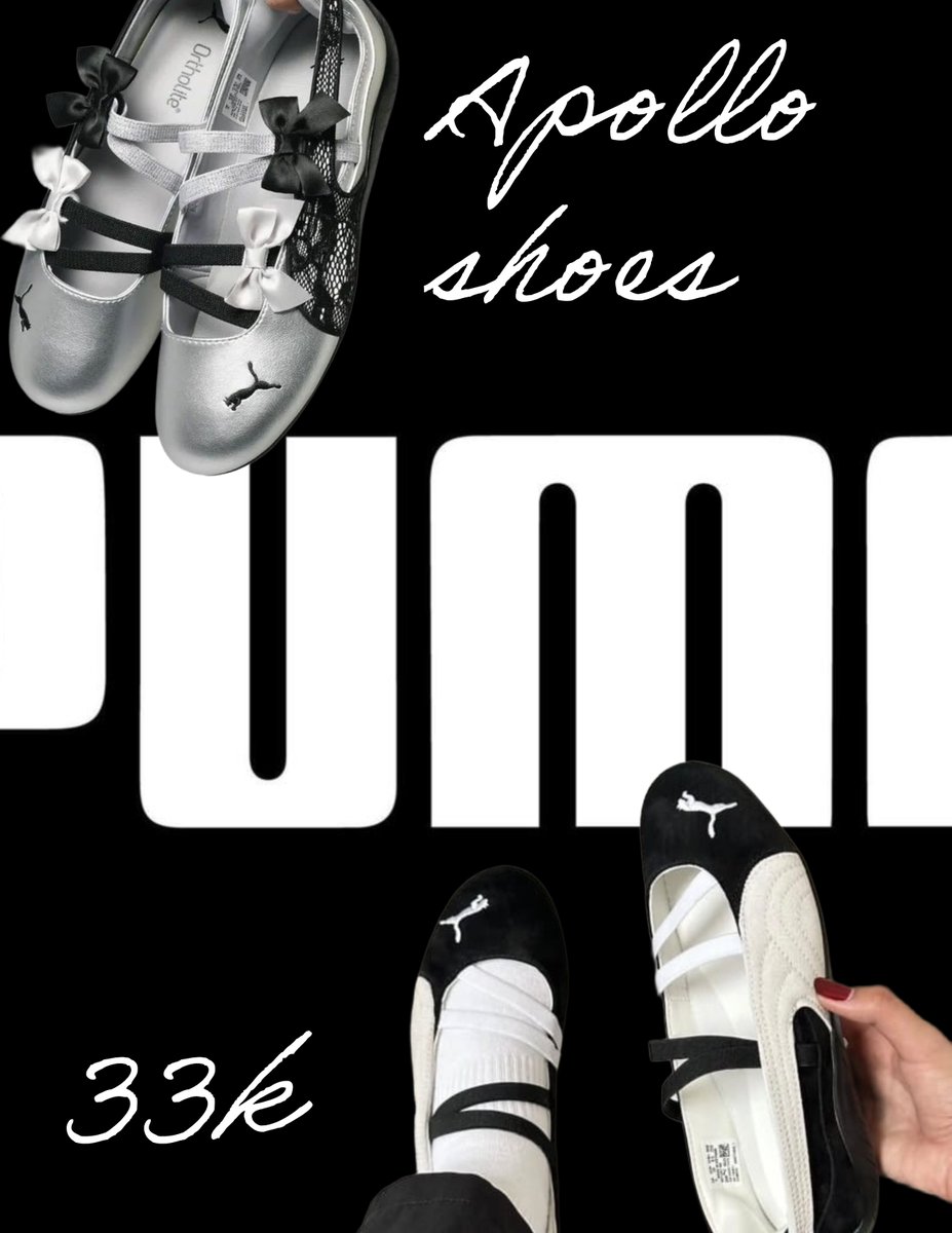 TheApollo_1's tweet photo. 33k
Ballet sneakers
Nationwide delivery https://t.co/DXjRUNofGe