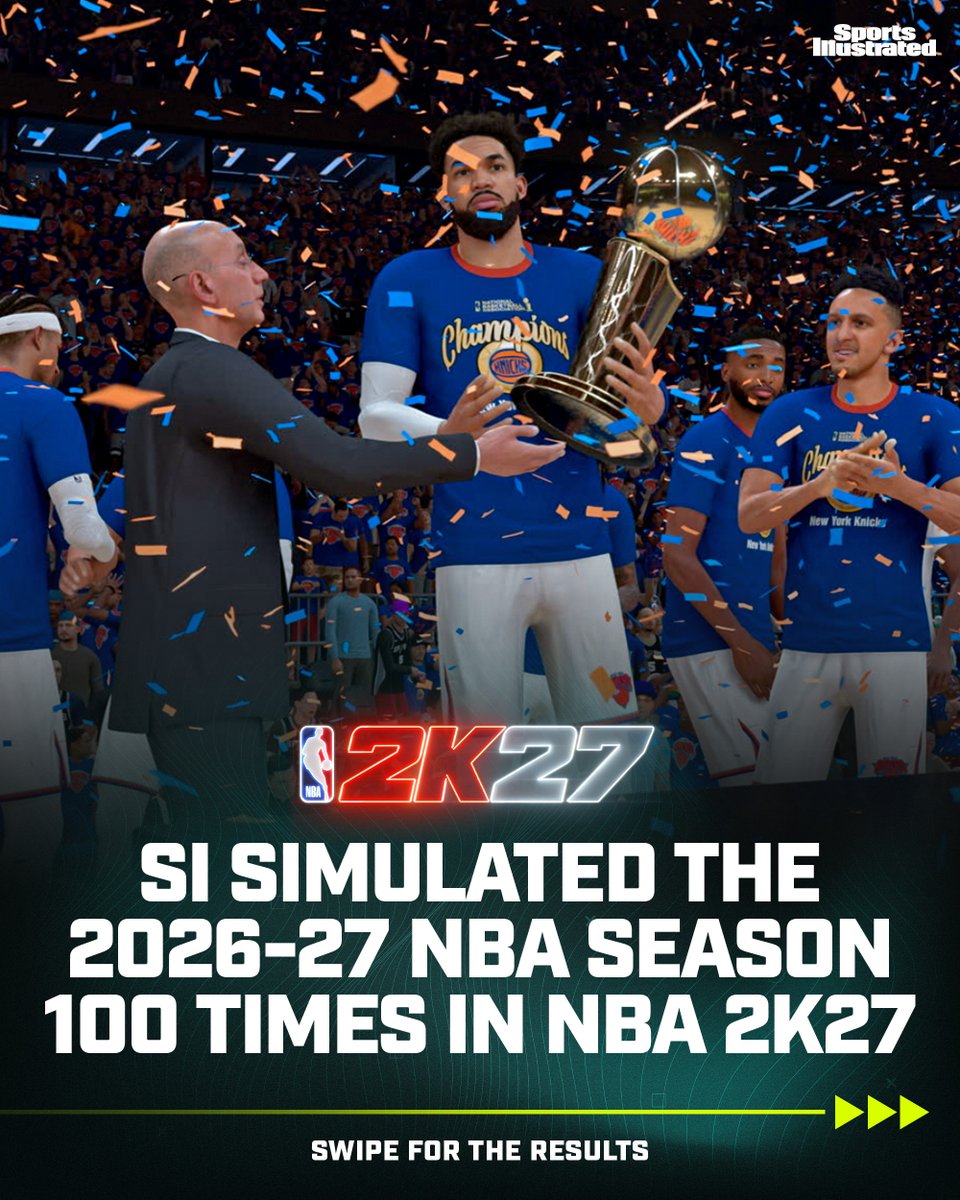 SInow's tweet photo. What happens if you simulate the upcoming NBA season on ‘NBA 2K’ 100 times? 

We decided to find out for ourselves https://t.co/aFStpQPHLp