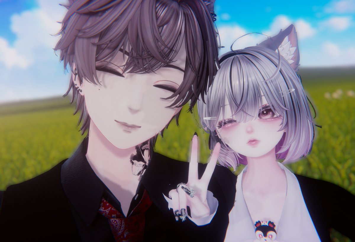 Takayanagi_VR's tweet photo. 21ヶ月記念日！
とっても可愛い改変でお写真ですわよ
(    ᷄ᾥ ᷅  ︎🫶🏻)𝑩𝑰𝑮 𝑳𝑶𝑽𝑬 https://t.co/TVQgVxLx5U