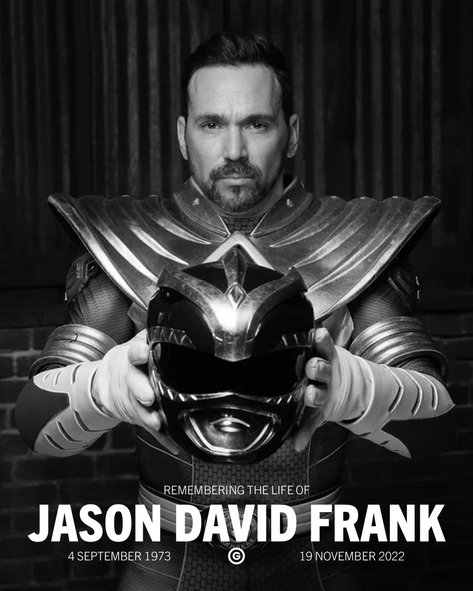 GamersSlop's tweet photo. Remembering the life of Jason David Frank, he would be 53 years old today. https://t.co/nMppFv65O6