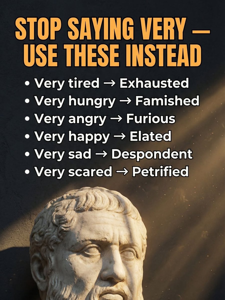 jayceeM8kelleRP's tweet photo. Tiny changes to your words can make a big difference. Swap “good” for a word that truly suits the moment. Save this post and use one today. https://t.co/4lTiKV8Tkf