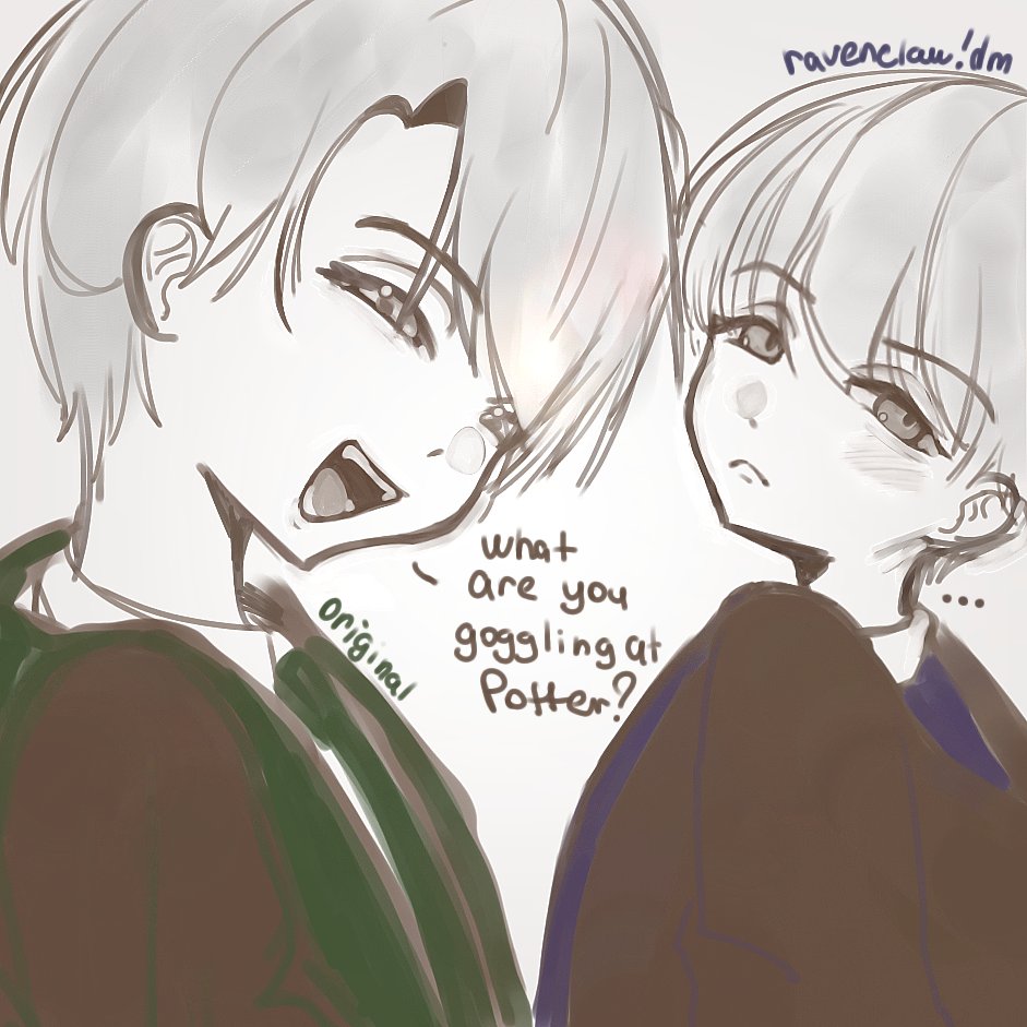 Attsskk's tweet photo. #dracomalfoy in ravenclaw my unclosed gestalt https://t.co/VbqkkfBAeW