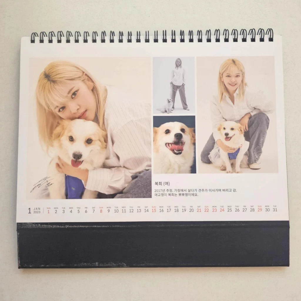 Peach Bliss PH 🍑 on X: "wts lfb ph ansung animal care 2023 calendar ft ...