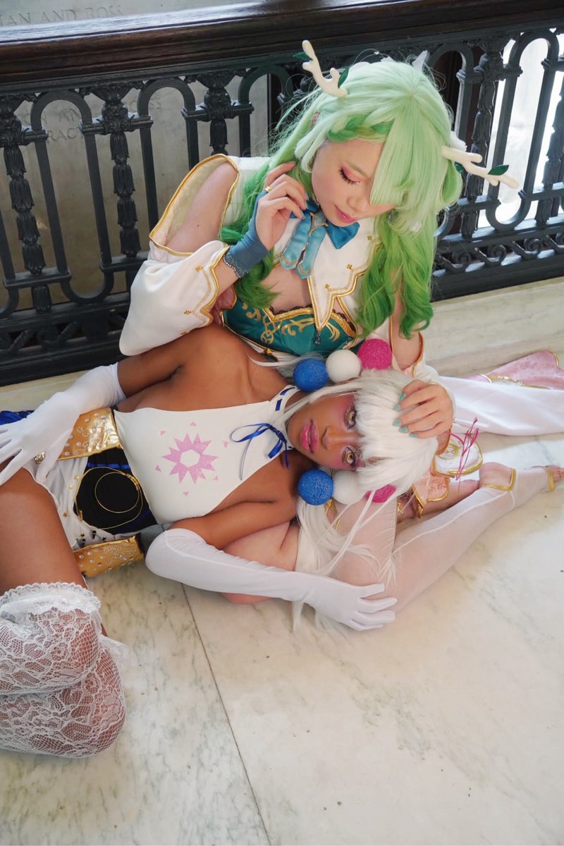 asteri4z's tweet photo. earth and space 🌿🪐
🌿: @SUISAI_TRG 
#galaxillust #finefaunart #cosplay https://t.co/S1wfDSzvFO