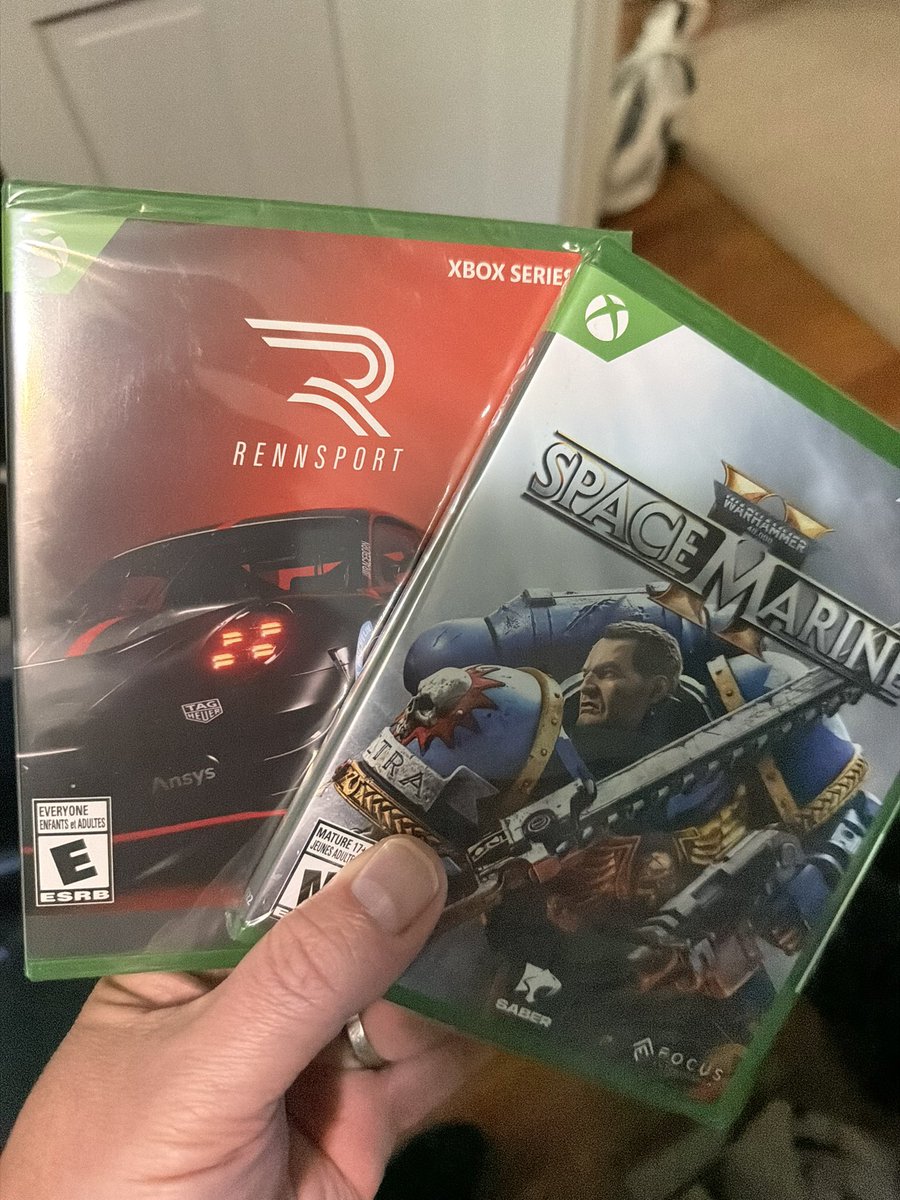 OldSkool_Dave's tweet photo. The Xbox Disc to Digital program has reawakened my collecting habit 👀 They’re not all in the program now but hopefully….plus ill never see another physical copy of Rennsport aside from this one almost guaranteed - had to cop it for $25 on amazon 🤷🏻‍♂️ https://t.co/8XMMu5fMLO