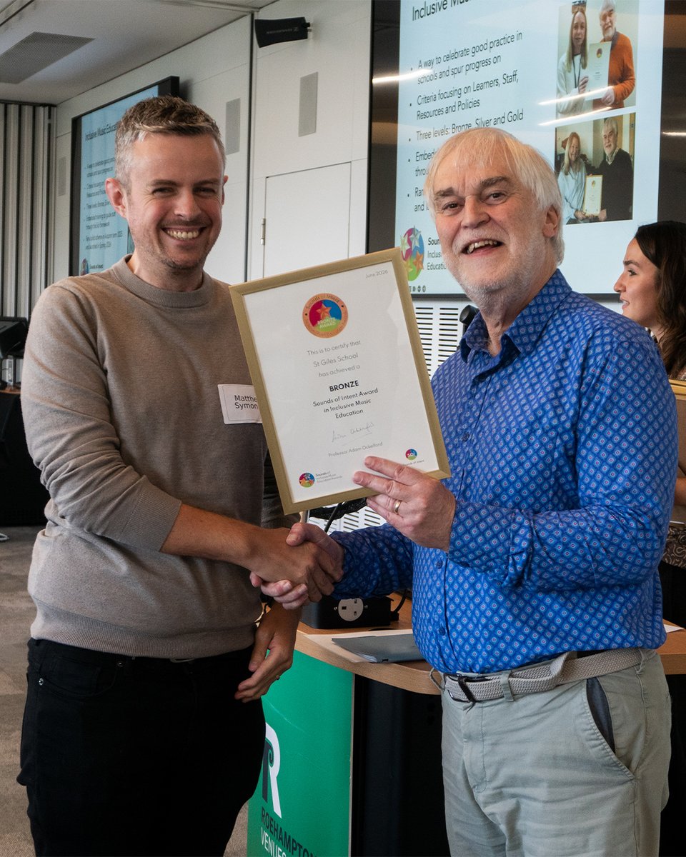 SoundsofIntent's tweet photo. As we approach a new school year, we’d encourage teachers to think about applying for a Sounds of Intent School Award here: https://t.co/8960J0EjrH
Huge congratulations to our recent recipients!
#soundsofIntent #MusicEducation https://t.co/U7vJmJE9qx