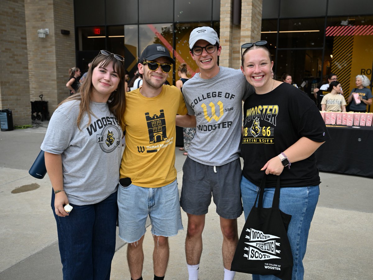 WoosterEdu's tweet photo. Rain or shine, nothing can stop us from cheering on the Fighting Scots! 🏈🖤💛

📸: Matt Dilyard

#GoScots #WoosterAthletics #FootballSeason https://t.co/ZrvSOP1IHQ