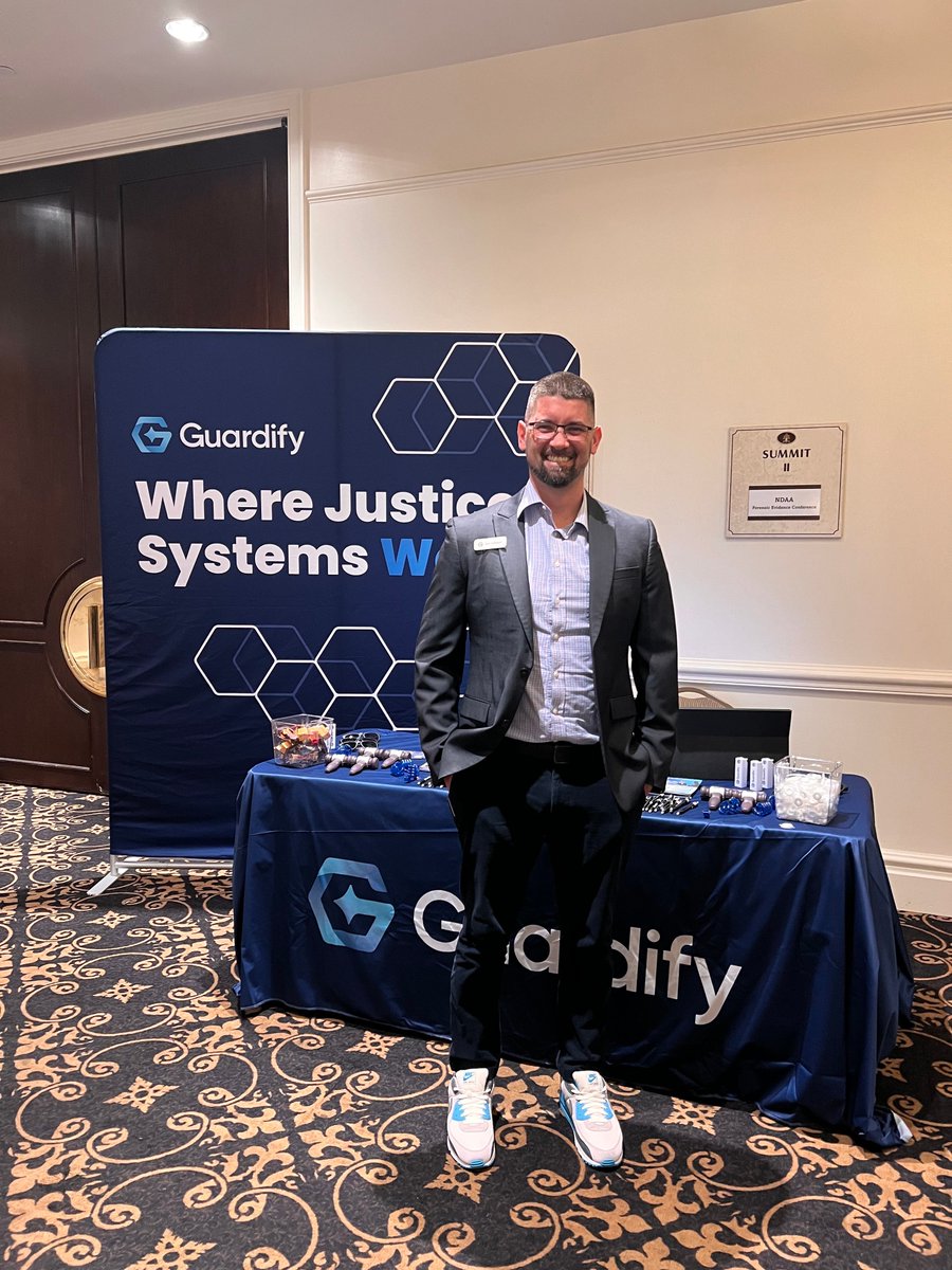 GetGuardify's tweet photo. A few days well spent in Colorado Springs!

Ben joined prosecutors and professionals from across the country at NDAA’s 2026 Forensic Evidence Conference.

Thanks to everyone who stopped by and connected with us! https://t.co/krwt5JfVJV