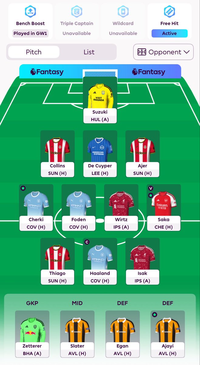 UtdJoeman's tweet photo. GW3 🔒 

Free hit active 

Good luck all 🍀 https://t.co/wBlzXVmFbg