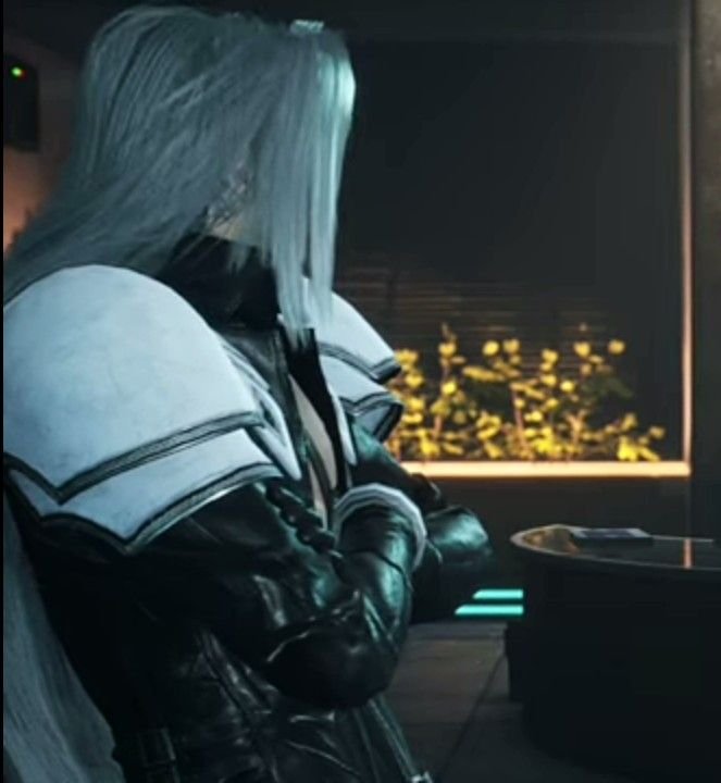 Monsterbf1Ilove's tweet photo. Just compilations images of Sephiroth crossing his arms. There's not a lot, but he does like doing it. https://t.co/0qs83rl4lR
