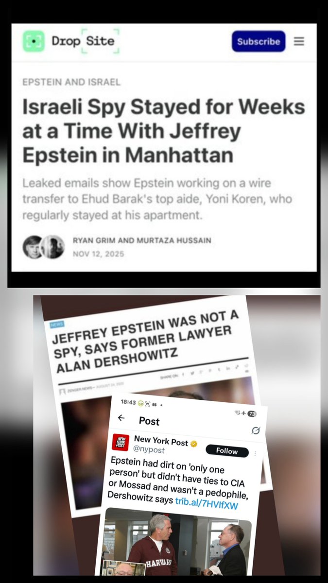 BismallWithAI2's tweet photo. @ImBreckWorsham & are mossad recruits agents, simple... Answer to pedo @AlanDersh,#benshapiro,#MarkLevin,#kushner & @howardlutnick who always 😃 at y'all b/c knowing well you guys can do nothing about 👉
did #EpsteinFiles,9/11,JFK, USS Liberty, #Charliekirkshot & only suckers can do is debate... https://t.co/UQQxEkaFA6